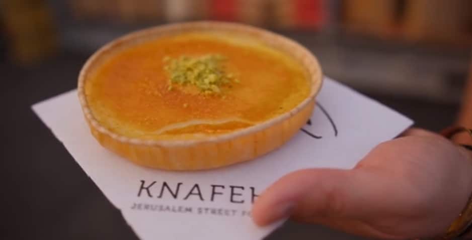 The Bearded Bakers' famed knafeh dessert.