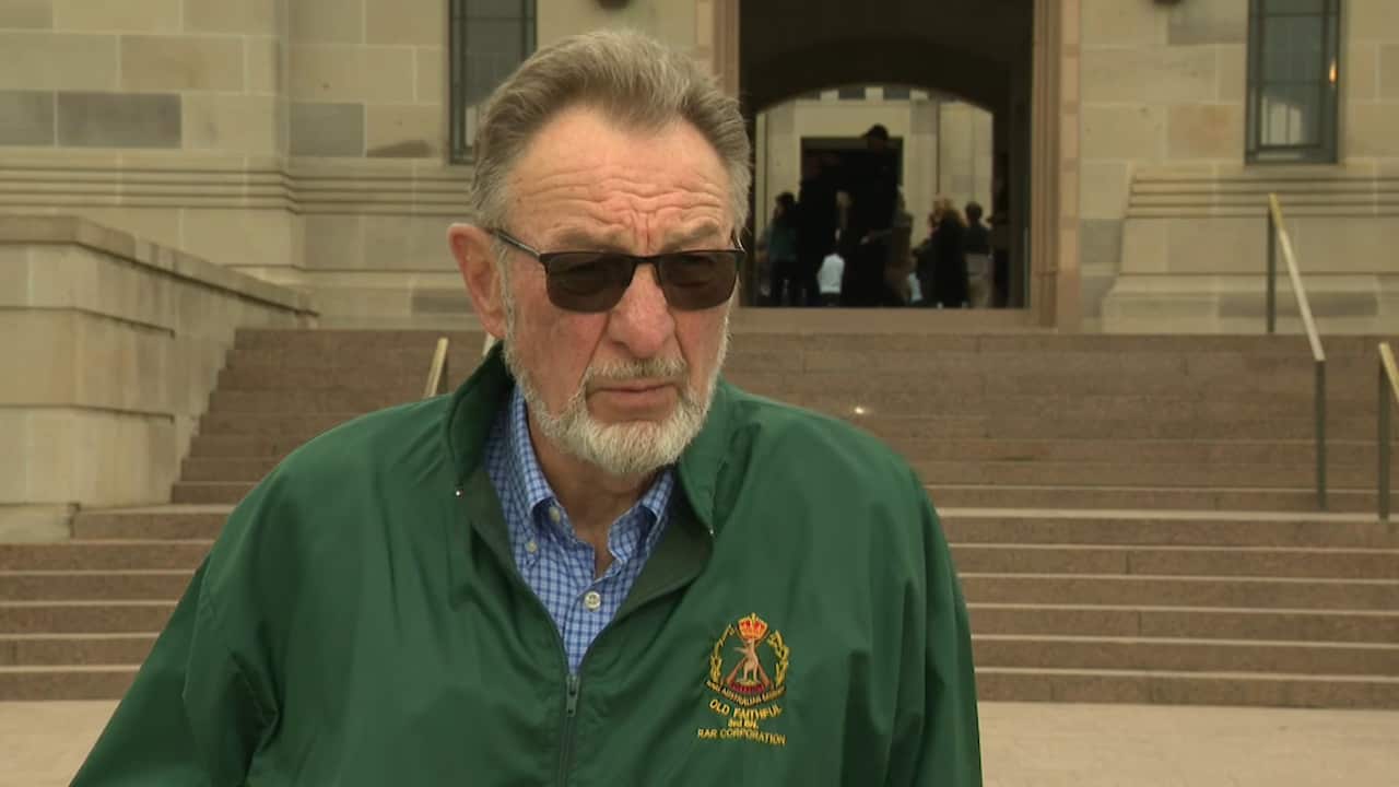 Ian Saunders has been on a tireless campaign to have his father's remains found. 
