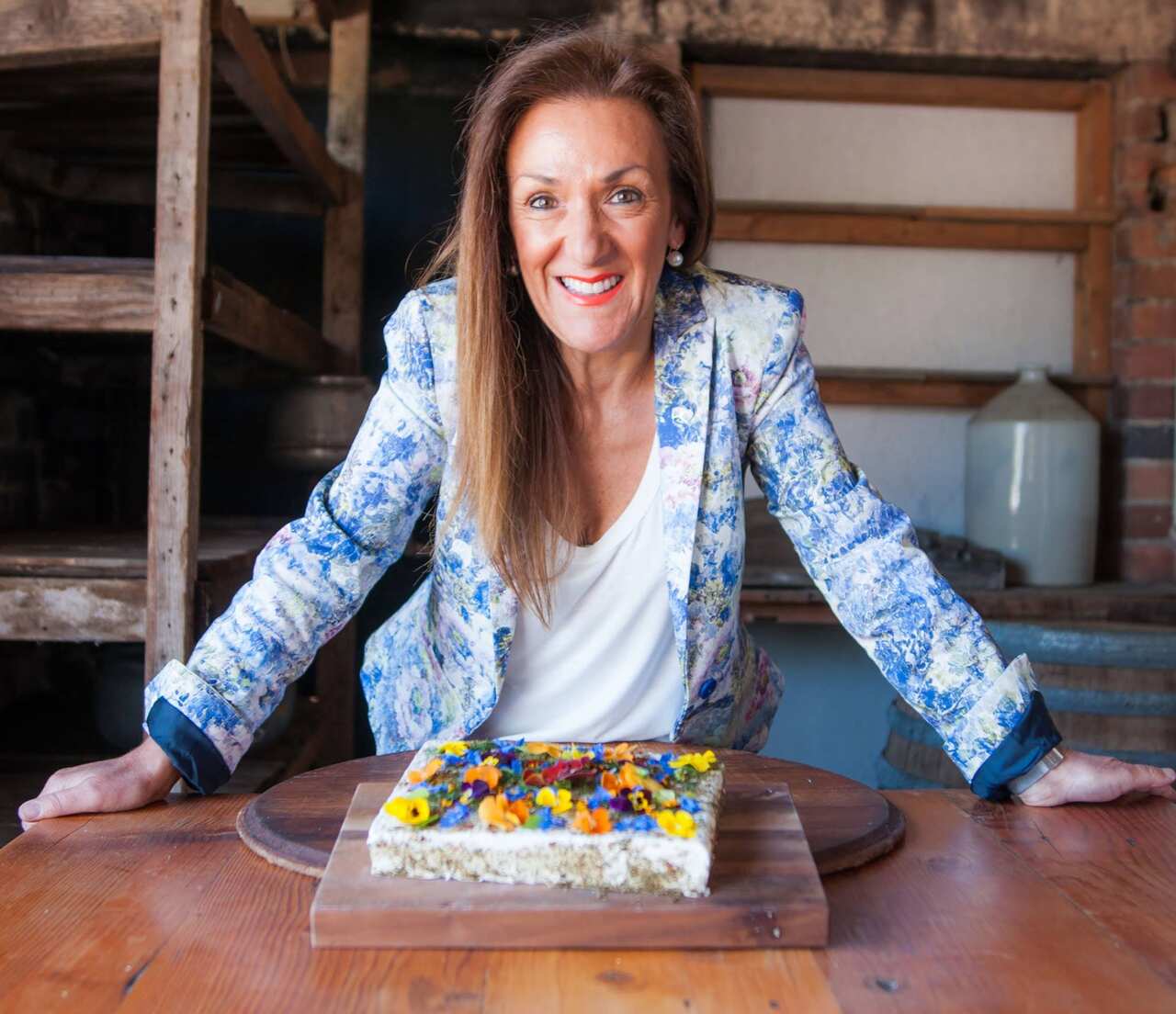 Kris Lloyd has been. making cheeses in the Adelaide Hills for two decades. 