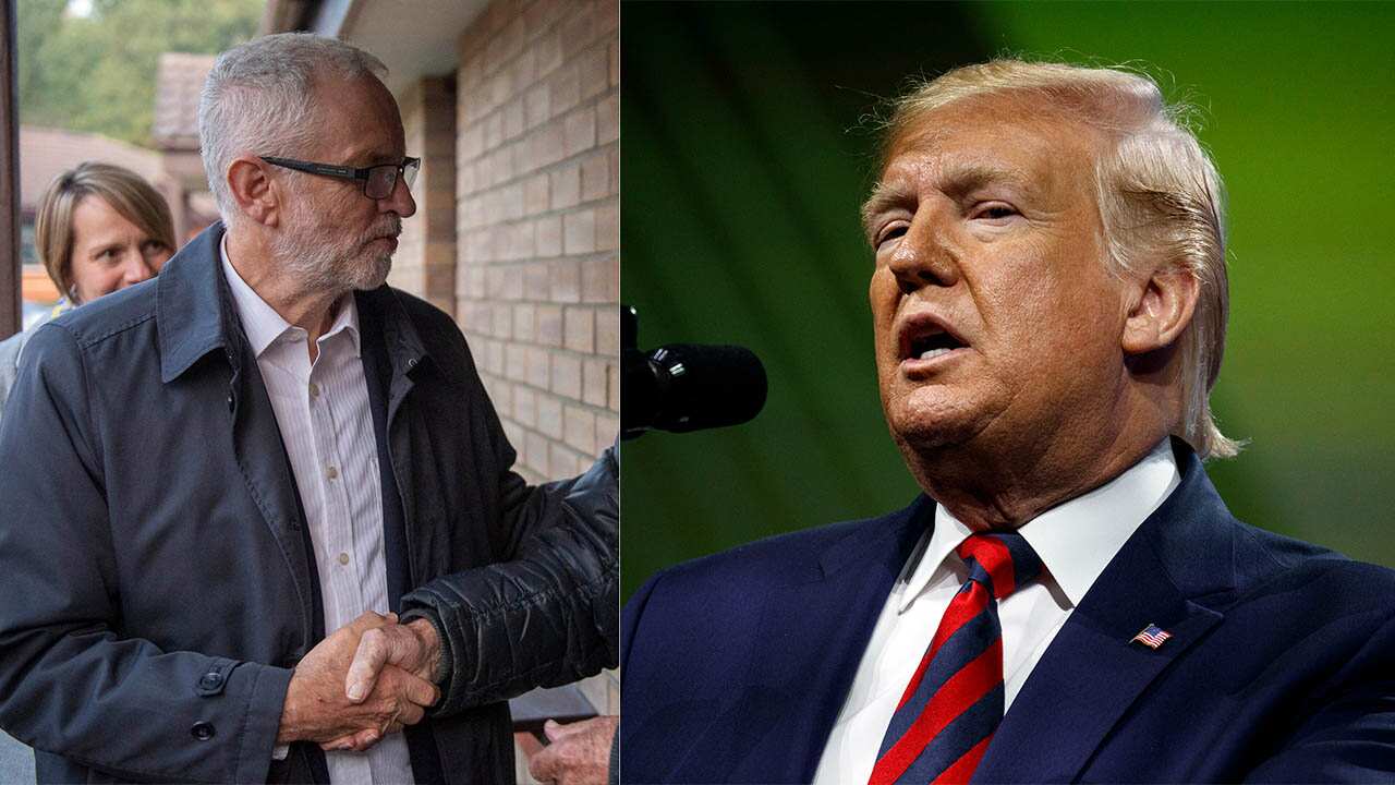 US President Donald Trump says Labour leader Jeremy Corbyn would be "so bad" for the UK.