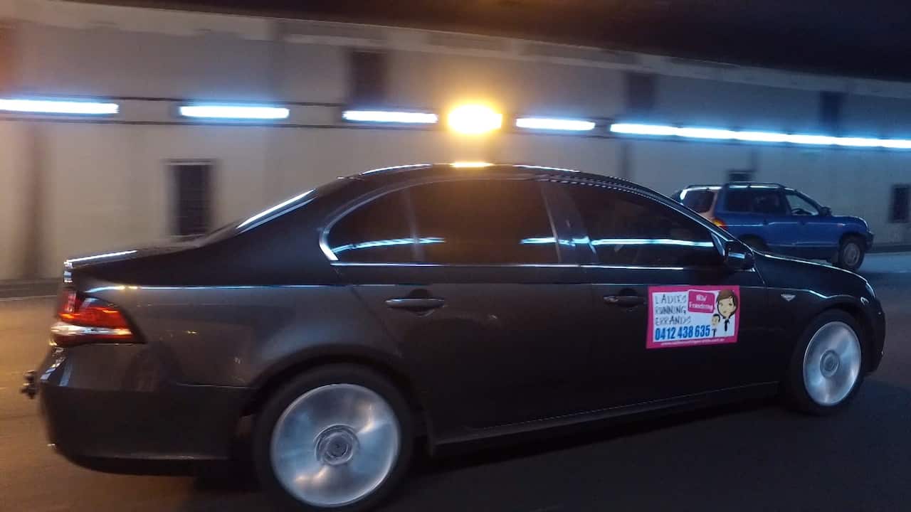 Maria Xynias' business is mainly based in her car.