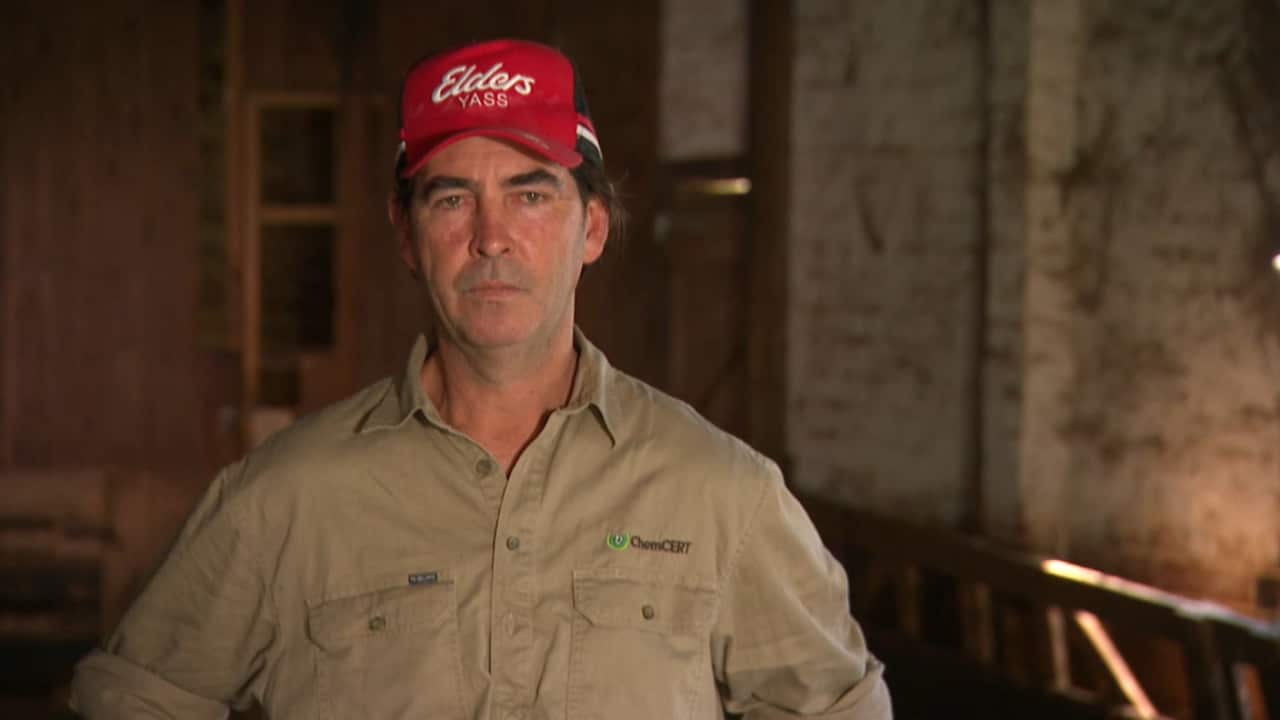 Landon Hodgkinson is already implementing more solar and battery alternatives at his sheep farm in Yass.