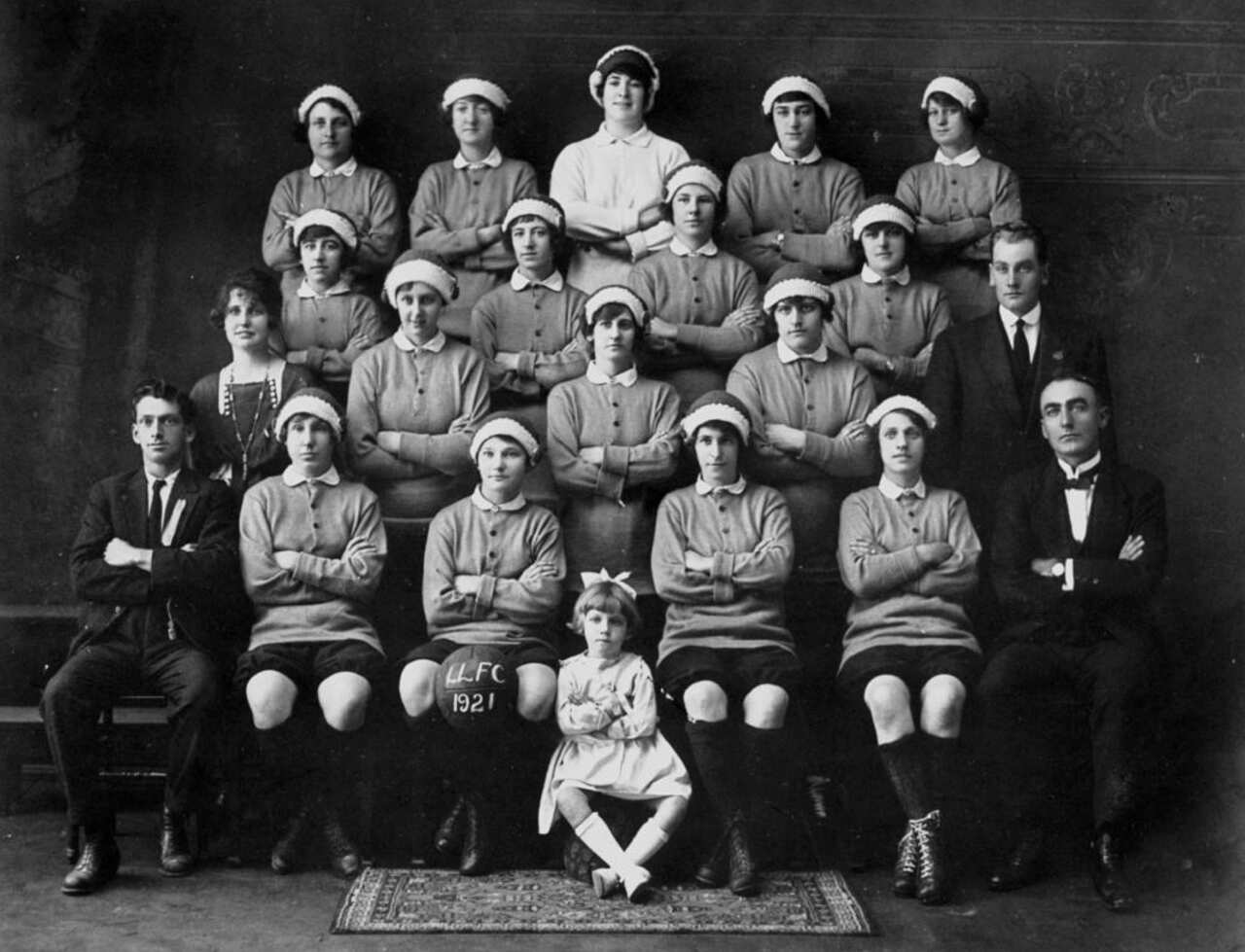 Latrobe Ladies, 1921. 