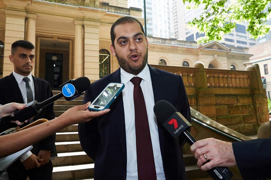 Mohamed Nizamdeen's Lawyer, Moustafa Kheir.