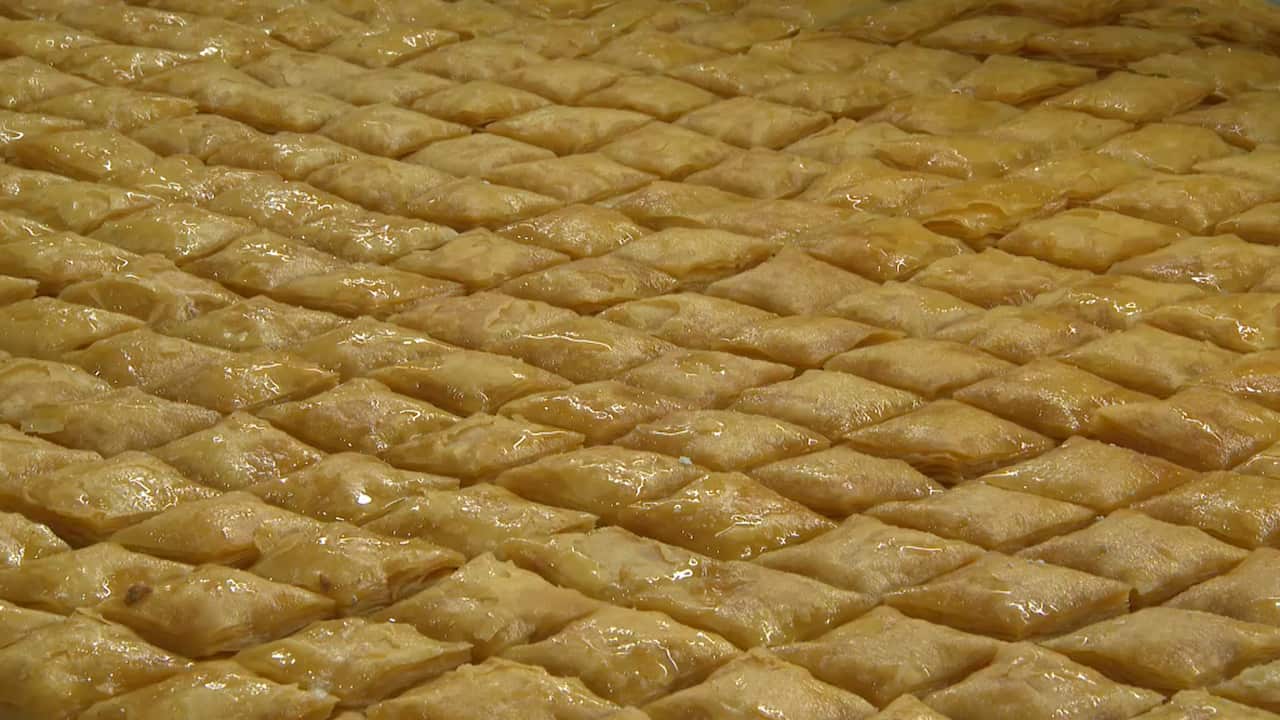 Lebanse baklava Ablas Sydney
