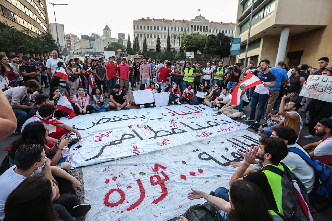 Moves by the Lebanese government have so far done little to placate hundreds of thousands of protesters. 