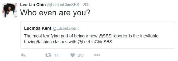 Lee Lin Chin Tweets