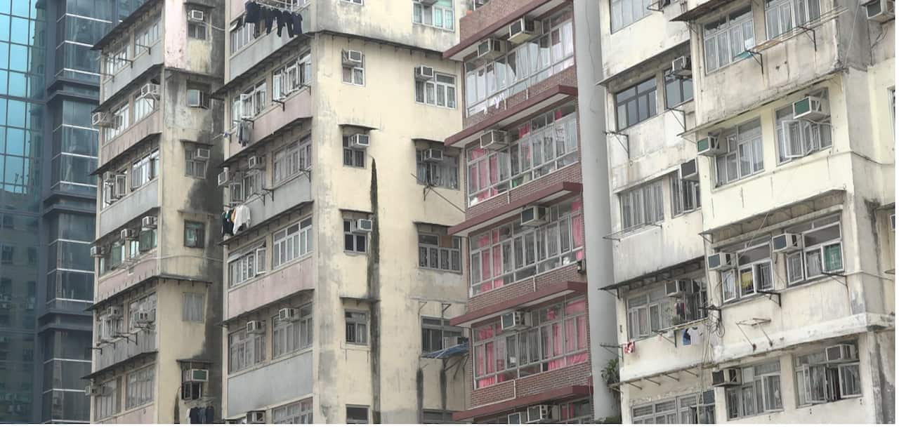 Hong Kong housing has become virtually unaffordable for many families.