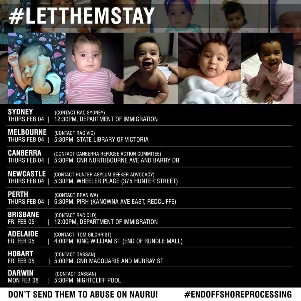 A poster made to promote the protests.