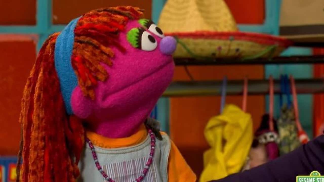 Lily the Sesame Street character is homeless. 