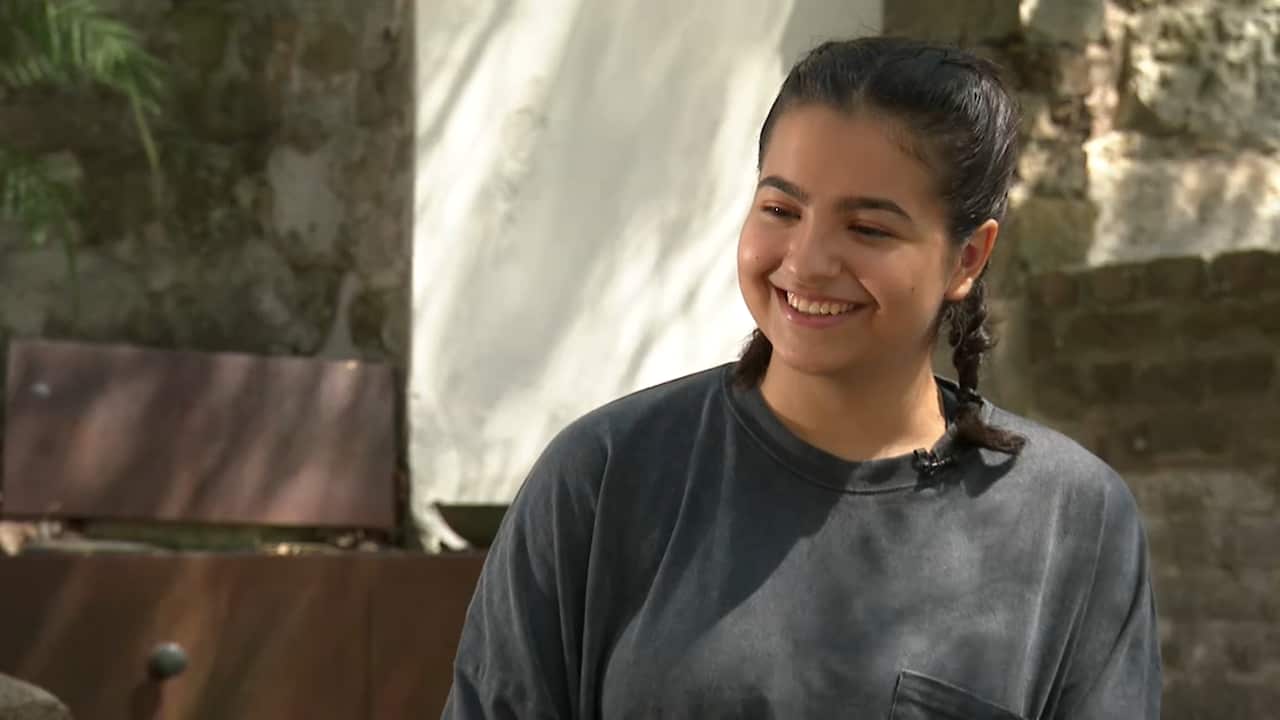 Lina Mansour is training to be a parkour instructor.