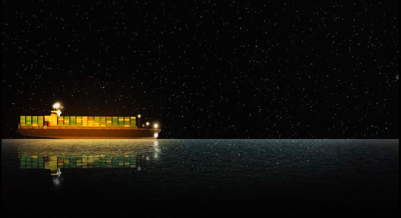 Thomas would send Fay photographs from the sea. 