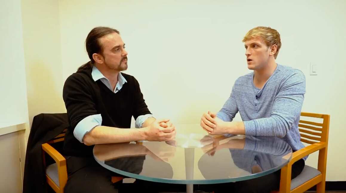 Logan Paul talks with Dr John Draper, director of the National Suicide Prevention Lifeline.