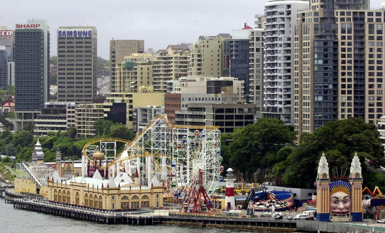 File image of Luna Park, at Milsons Point in Sydney (AAP)