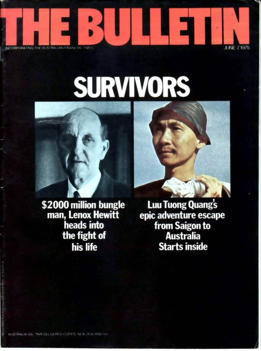 Bulletin, Tuong Quang Luu, Vietnam refugee