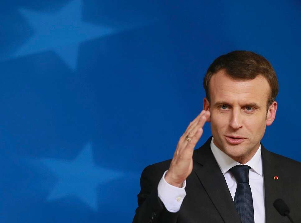 France's President Emmanuel Macron.