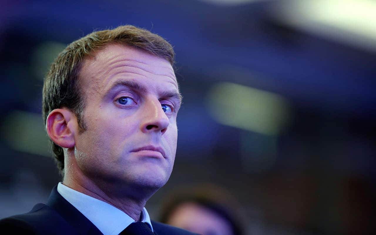French President Emmanuel Macron.