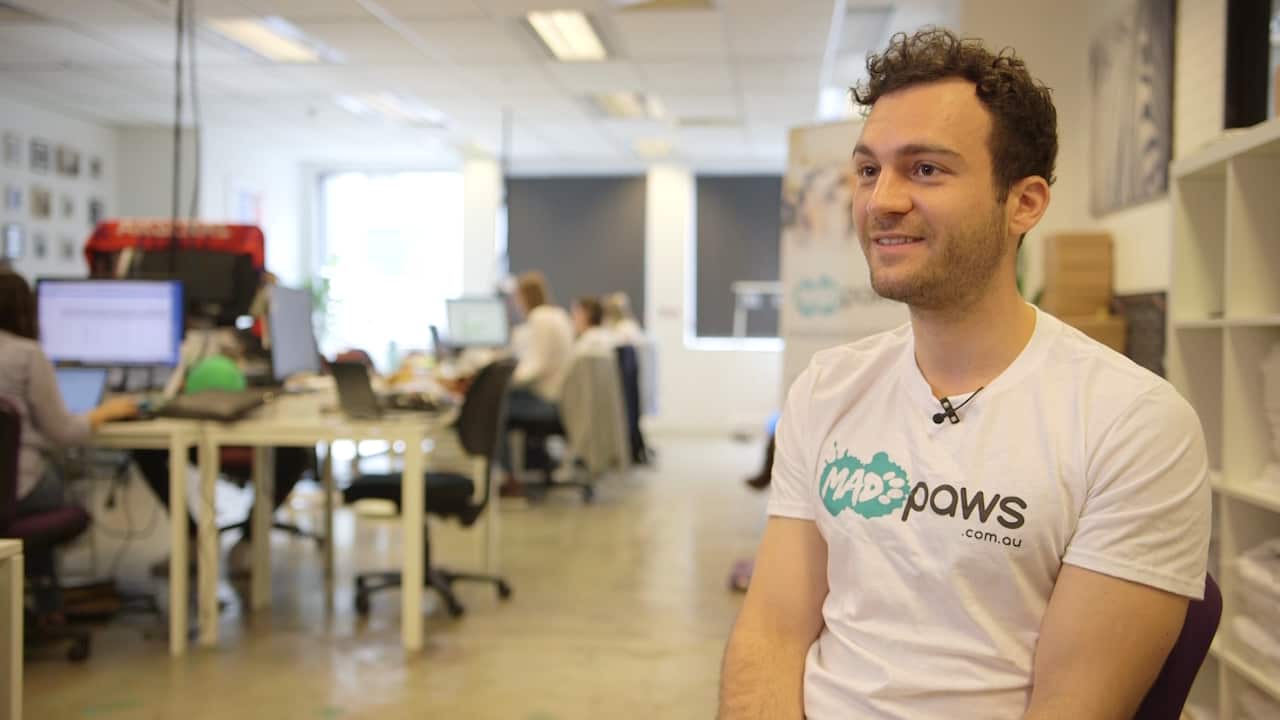 Alexis Soulopoulos, Founder & CEO of Mad Paws.