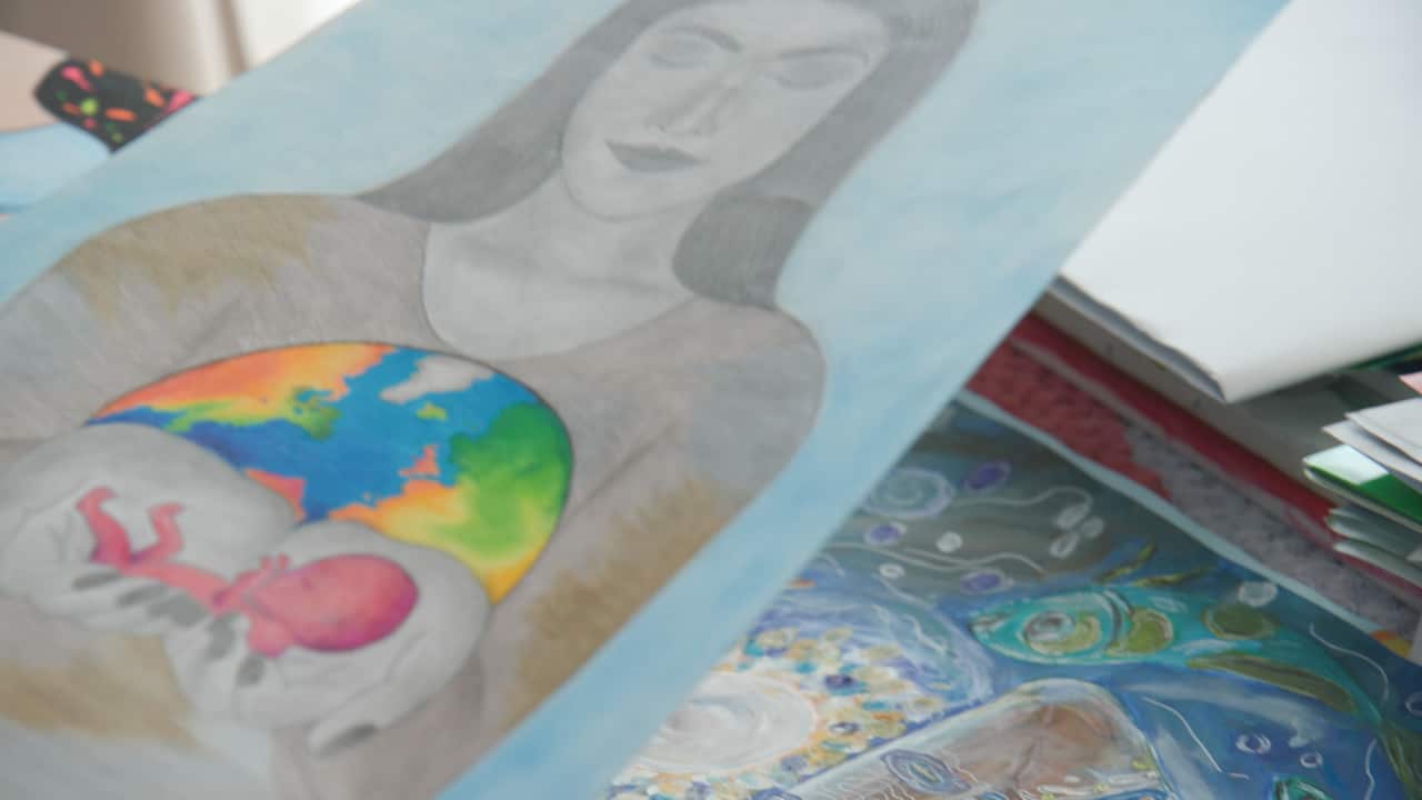 The at-home arts competition is open to children as young as three. 