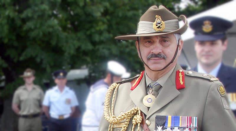 RSL National President Major General Greg Melick in uniform 
