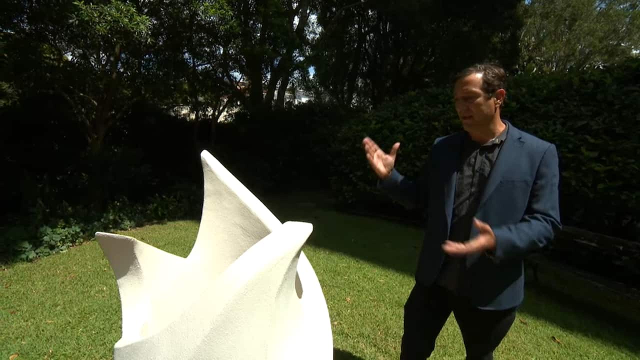 Abuse survivor and advocate Mark Fabrro created this sculpture as part of his healing process.