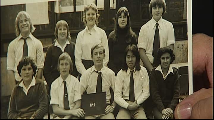 Malcolm Vu at school.