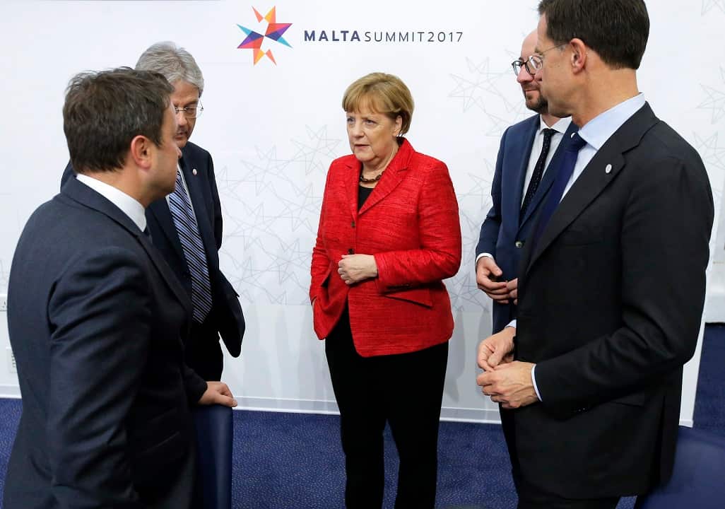 Communist-backed Jean-Luc Melenchon has compared German Chancellor Angela Merkel to war-mongering Prussian statesman Otto von Bismarck.