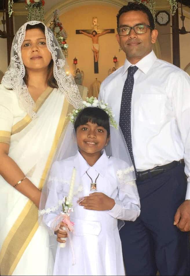The Suriyaaratchi family.