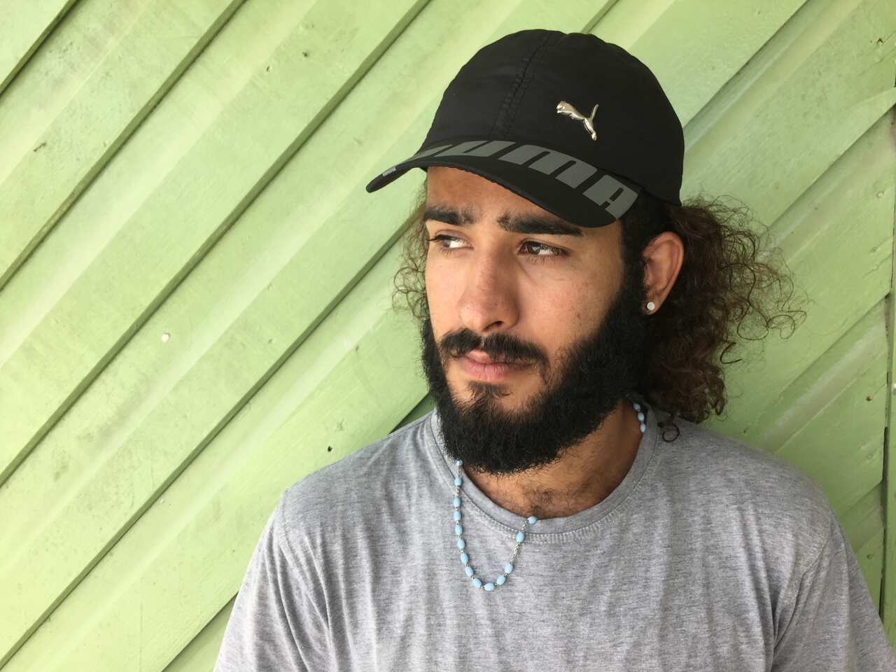 Iranian refugee Mohsen Sakhravi. 