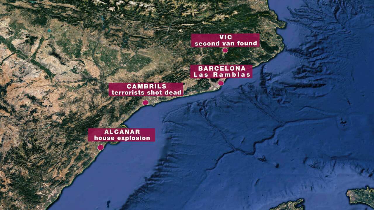 What happened in Cambril and the surrounding region.