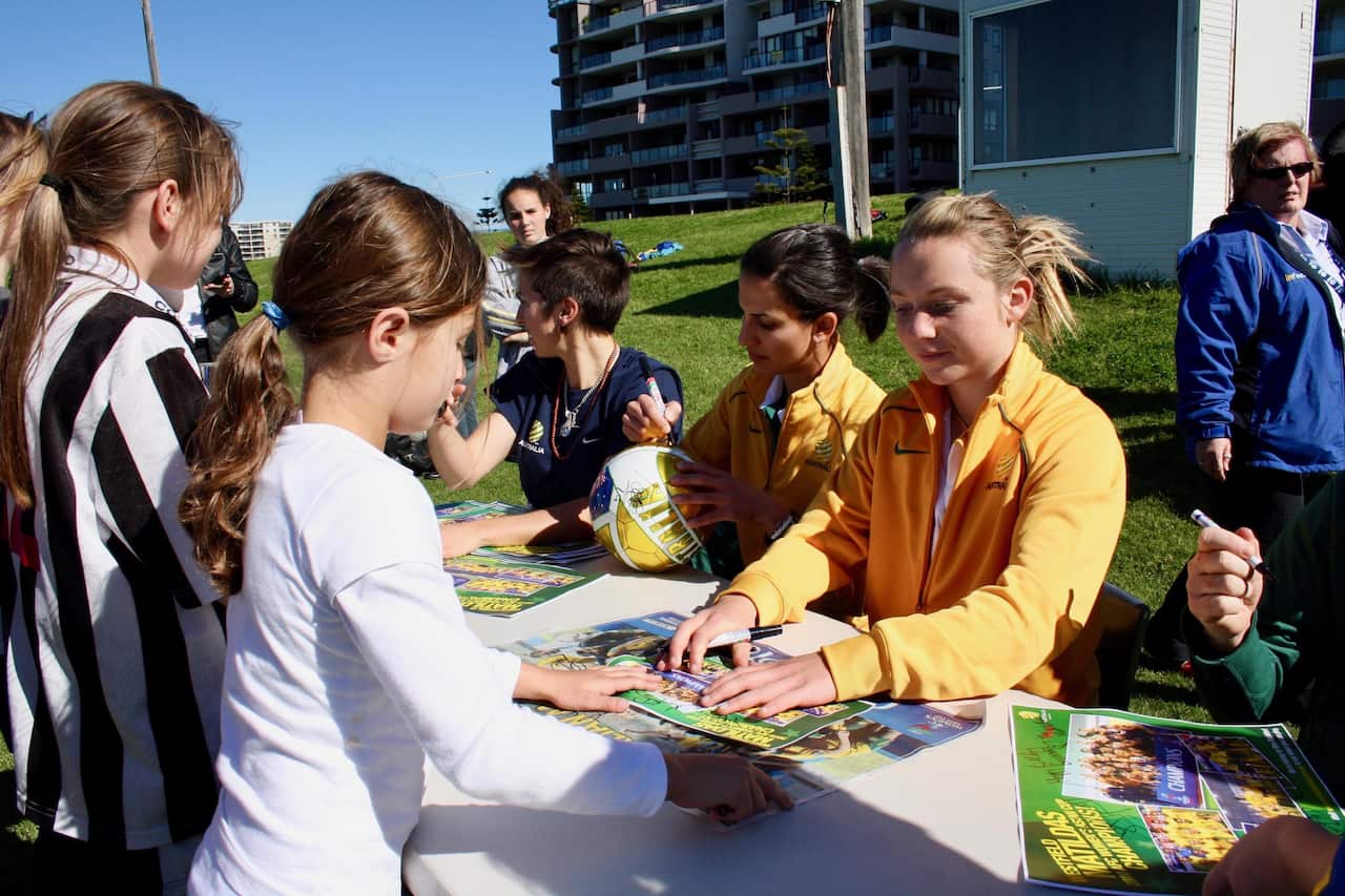 Margaux Chauvet meets the Matildas