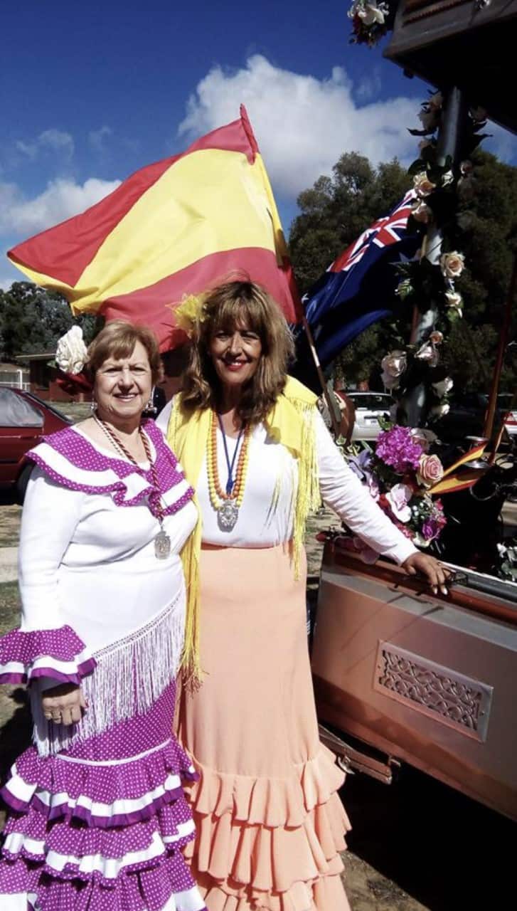 Josefina and her daughter Maria