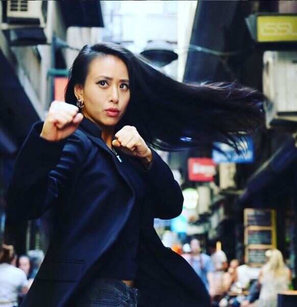 Australian action actress Maria Tran was bullied in school. 