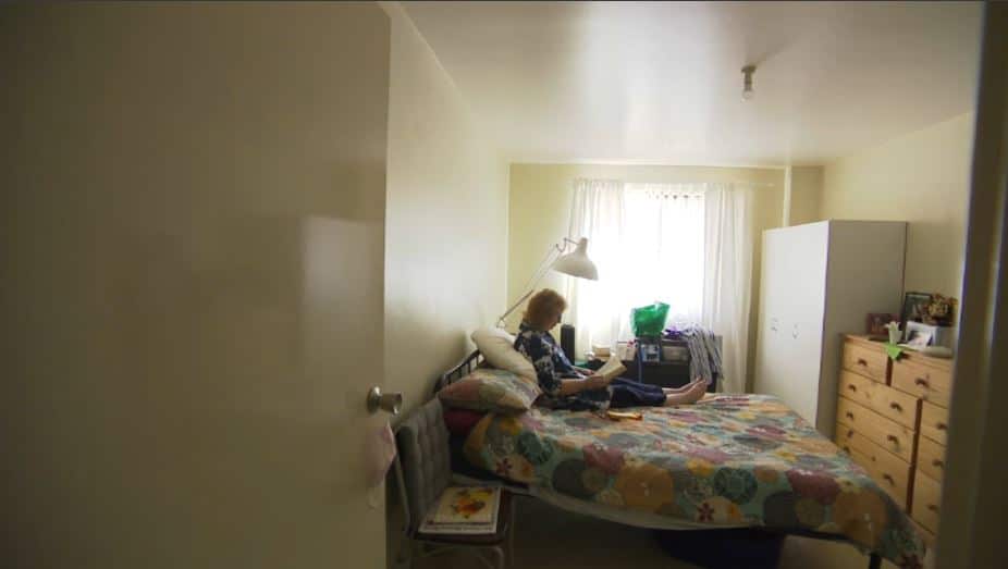 Marion Rae spent a lot of time reading during her three months indoors. 