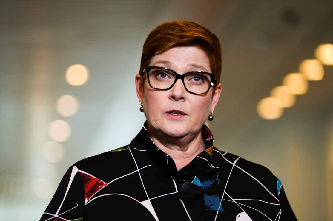 Australia's Foreign Minister Marine Payne.