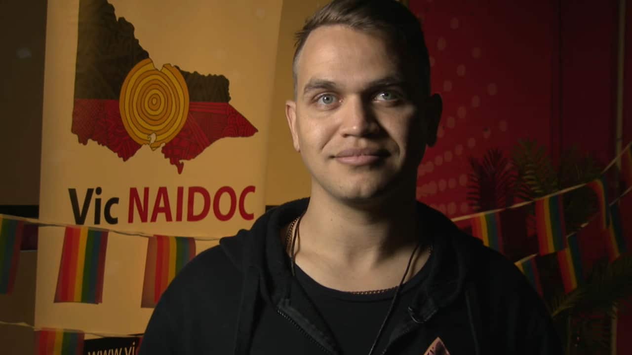 Mark Nannup is the 30-year-old Yamaji Noongar man behind Melbourne's NAIDOC Week Pride Night - the first of its kind in the country.