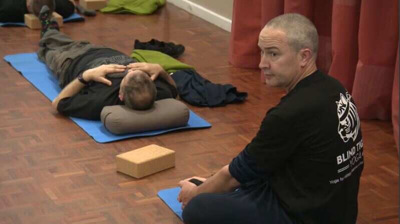 Mark Thomas has been attending Blind Tiger Yoga.