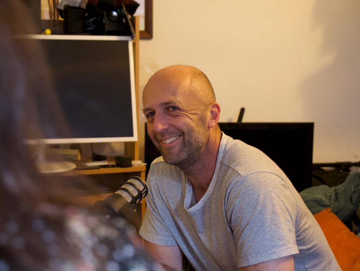 Mark Thomson has set a lofty goal for his podcast series.