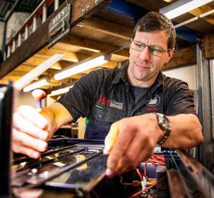 Mark Ure thanks Business Victoria for helping to grow his business. 