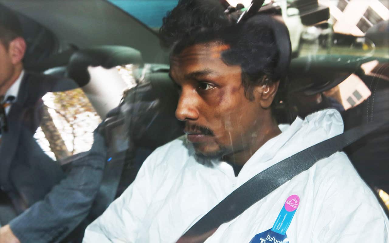 Manodh Marks forced a Malaysia Airlines flight bound for Kuala Lumpur to turn back soon after take-off when he screamed that he had a bomb.