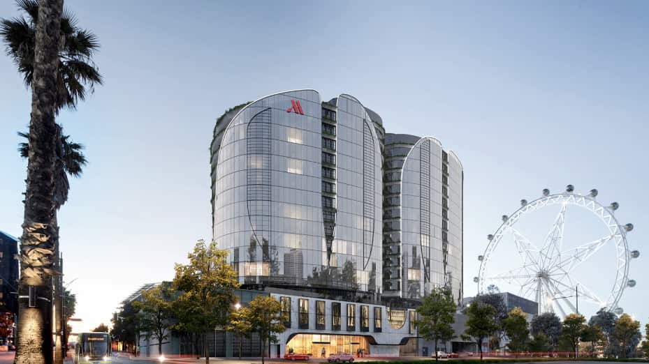 Melbourne developer Capital Alliance are pushing ahead with the first Marriott to be built in Australia in two decades.