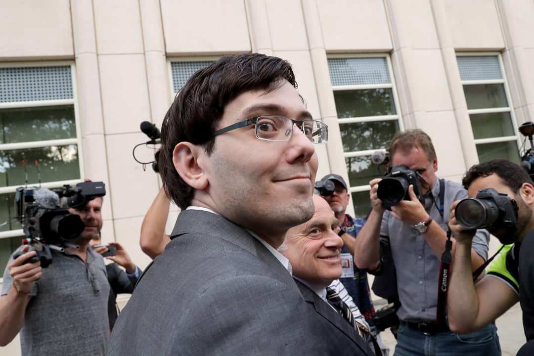 Martin Shkreli the former chief executive of Turing Pharmaceuticals who pleaded the Fifth Amendment.