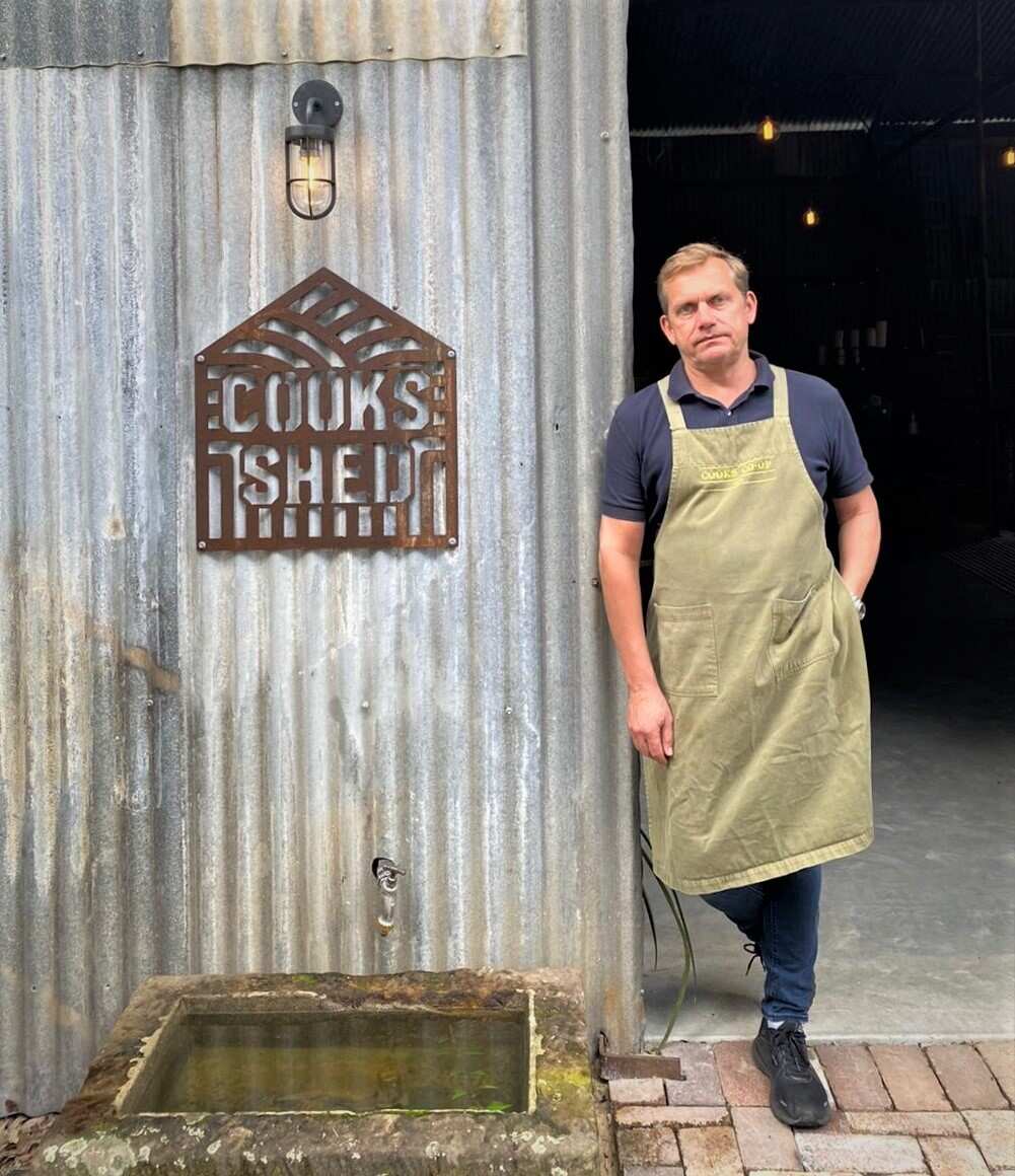 Chef Martin Boetz at his business in Sackville.