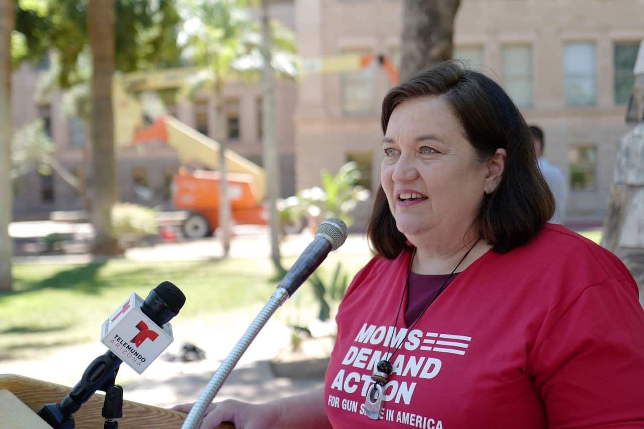 Mary Reed was shot three times. 