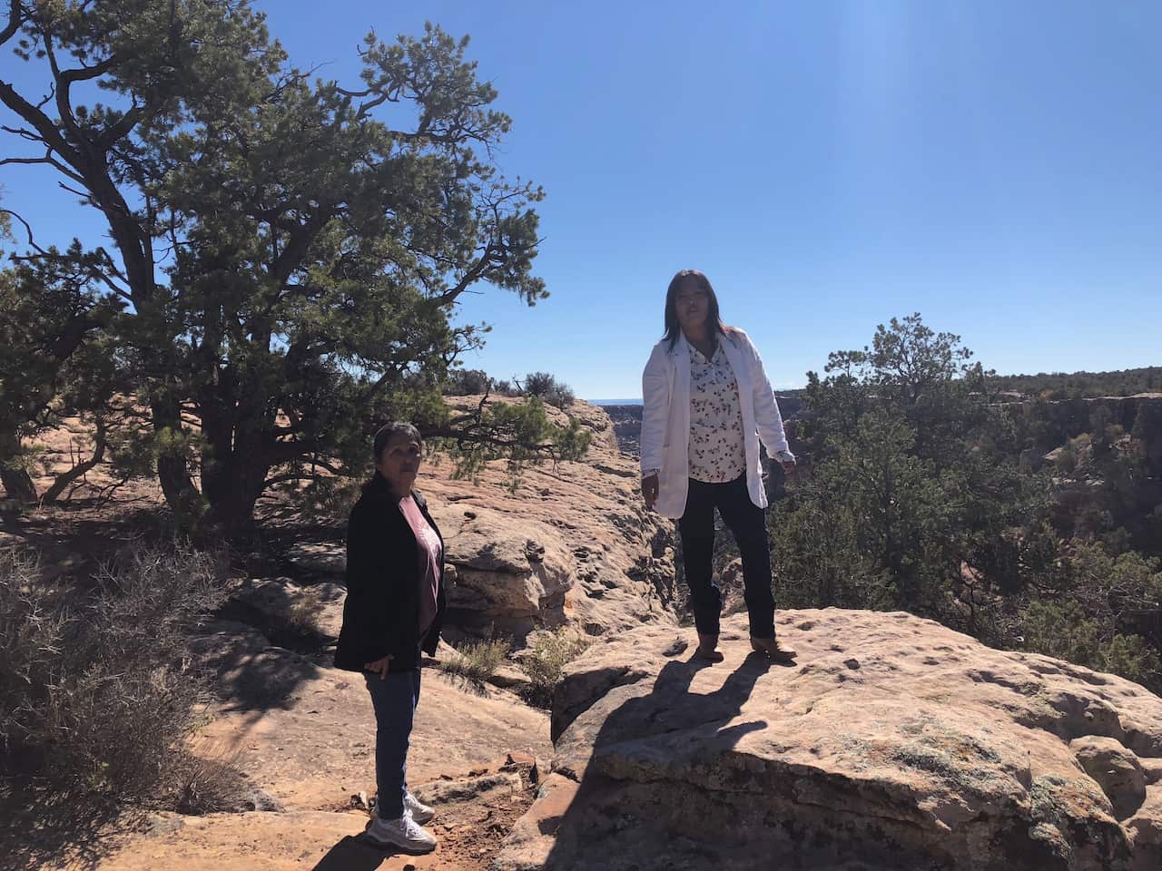 Mary and Tara Benally