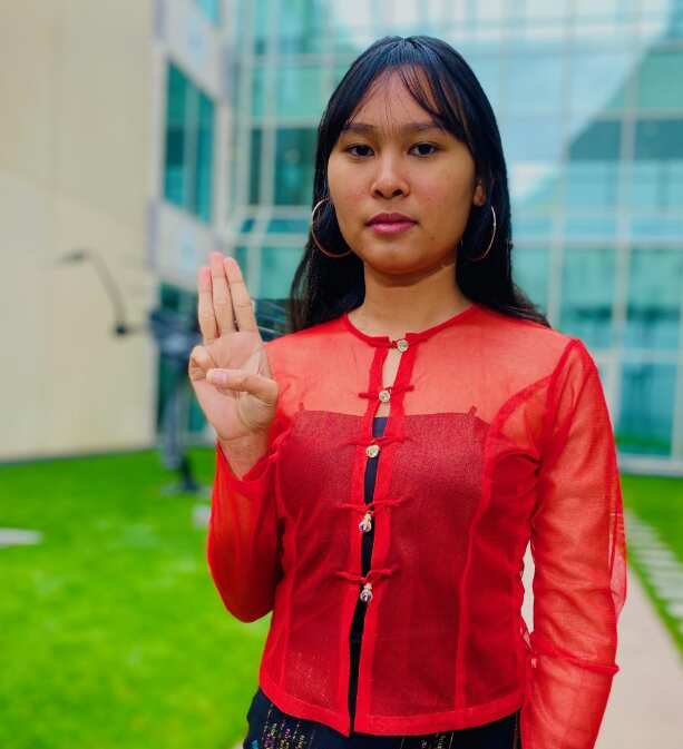 University student Mary Ung said she is concerned about the prospect of returning to her country. 