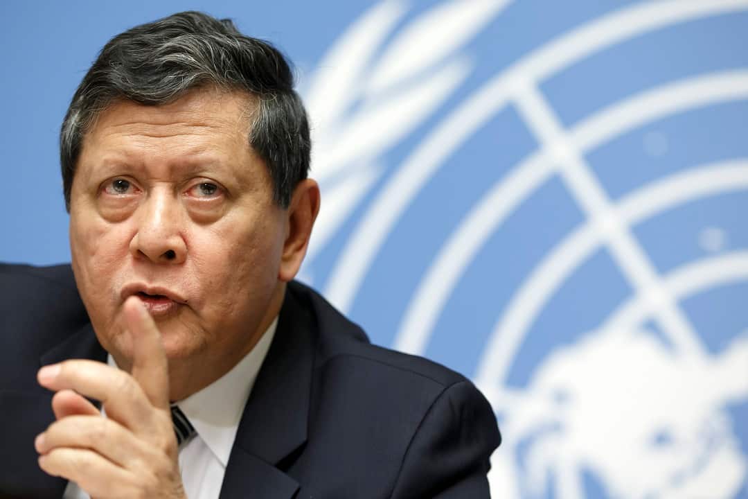 Marzuki Darusman headed the Independent International Fact-Finding Mission on Myanmar.
