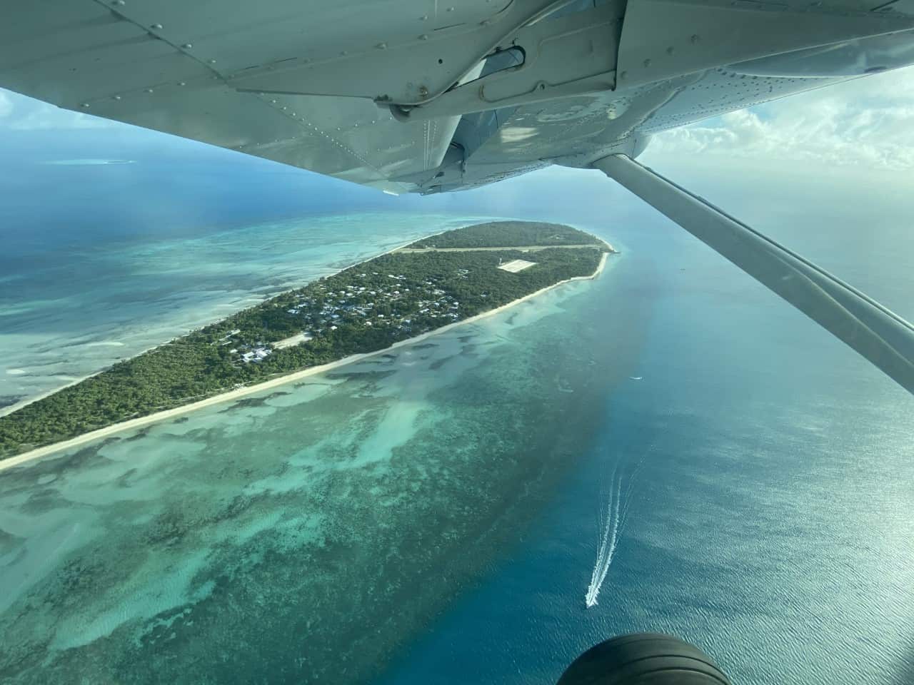 Masig Island is home to an estimated 250 people. 