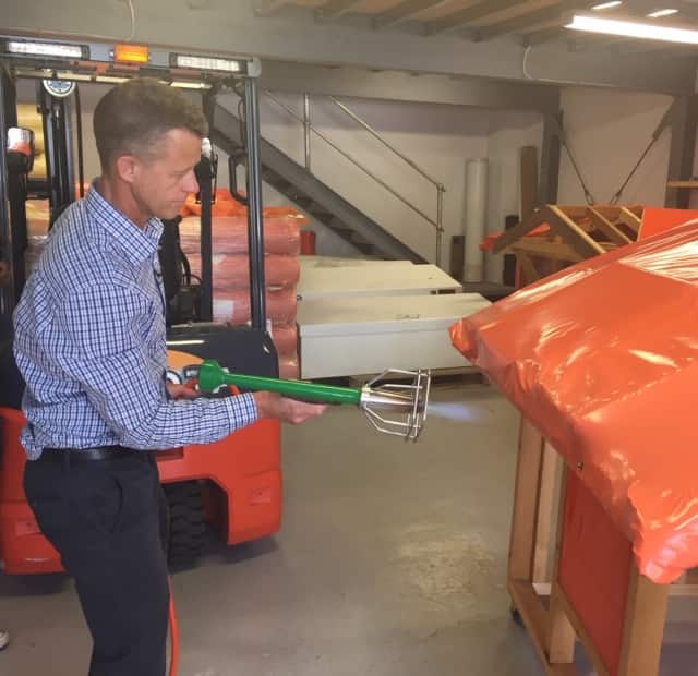 Stormseal's polymer film is heat-shrunk to the roof.