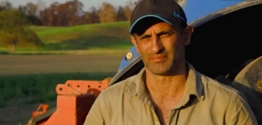 Matt Zagami has started re-planting for spring.